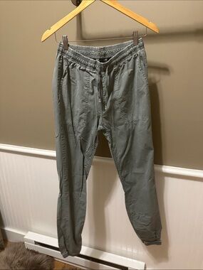 Men's Elastic-Waist Jogger Pants - Olive Gray